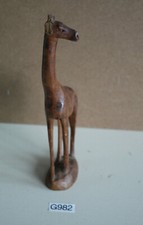 Giraffe aus Holz, selbstgemacht/ Afrikanische Figur (G982)