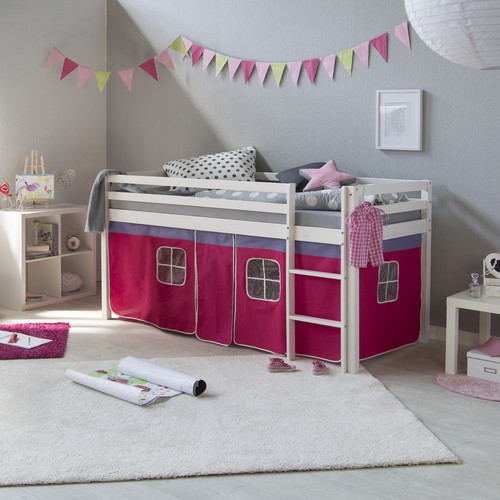 Hochbett 90x200 kinderbett - hochbett,