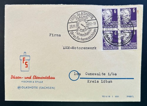 Sbz ddr sachsen 1952 - sachsen,