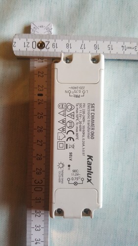 Elektronischer trafodimmer - elektronischer,