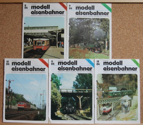 Modelleisenbahner jahrgang - modelleisenbahner,