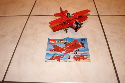 Lego6615 city doppeldecker red - doppeldecker,