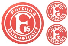 Fortuna Düsseldorf Aufkleber Sticker Set - 3 Logos Bundesliga Fussball #636