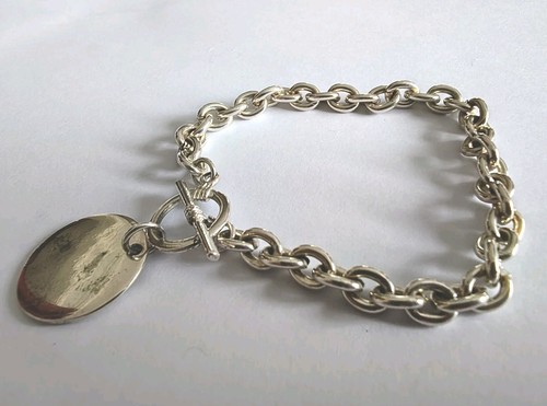 Vintage gliederarmband metall - gliederarmband,