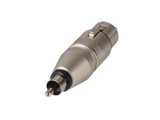 Neutrik - 3-POLIGE XLR-WEIBLICH AUF Cinch-/Phono-MÄNNLICH