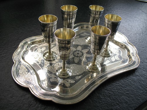 Wodka becher tablett - wodka,
