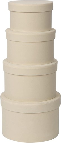 Geschenkbox 4er set - 4er-set, mit