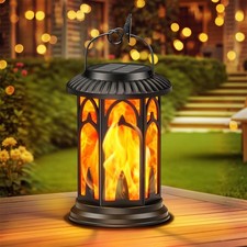 LED Solarlampen für Außen Garten Hängend Solar Laternen Solarleuchten Gartendeko