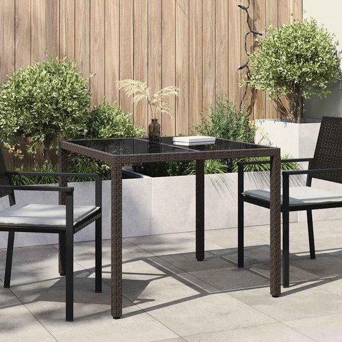 Vidaxl gartentisch braun x - vidaxl,