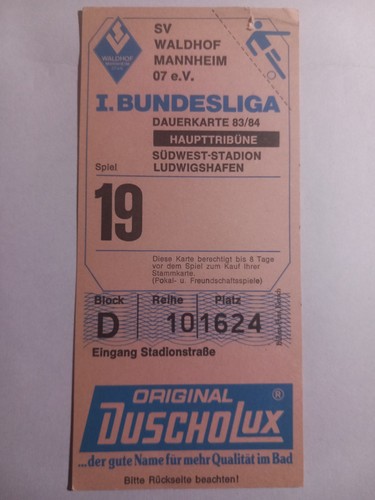 Ticket fußball dauerkarte - fußball,