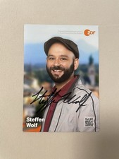 Steffen Wolf Handsignierte Autogrammkarte Die Rosenheim Cops ZDF