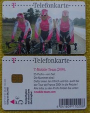 Telefonkarte Deutschl. P 01 von 06.04 T-Mobile Team 2004 -  leer  (17D-21)