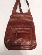 Sportlicher The Bridge Vintage Lederrucksack Damen