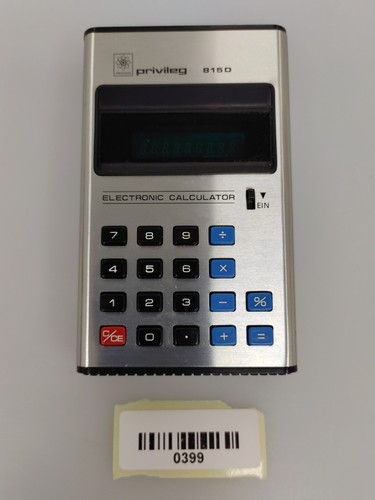 0399 taschenrechner privileg - taschenrechner,