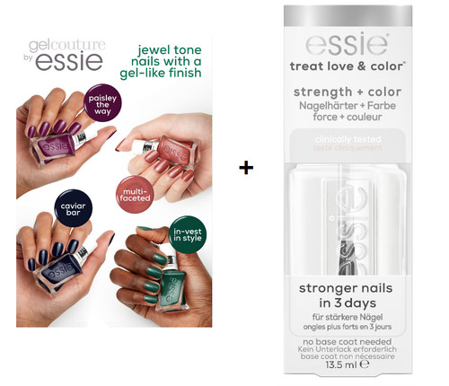 Essie longwear gel - longwear, gel-like