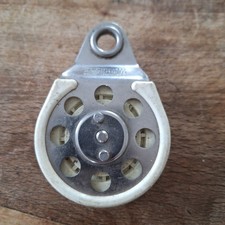 Knarrblock Großschot Segelboot