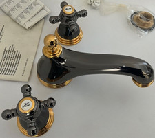 Grohe Sinfonia 3-Loch Waschtischarmatur in Aranja-Gold