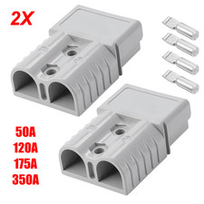 2x Batteriestecker mit