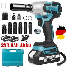 650N.M Akku Schlagschrauber Ratschen Bürstenloser Akkuschrauber für Makita 18V