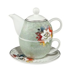 Goebel Lotus Tea for One Om