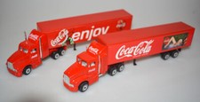 2 Coca Cola Mini Truck LKW Modellautos
