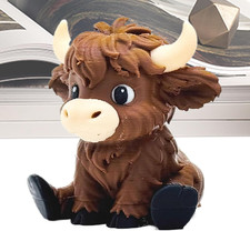 3D Gedruckte Highland Kuh