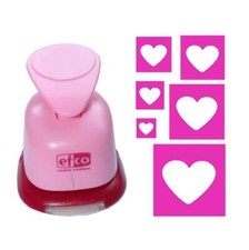 Motiv-Stanzer Herz Heart Liebe, XS - XXL Auswahl, Motivlocher Efco Punch 023