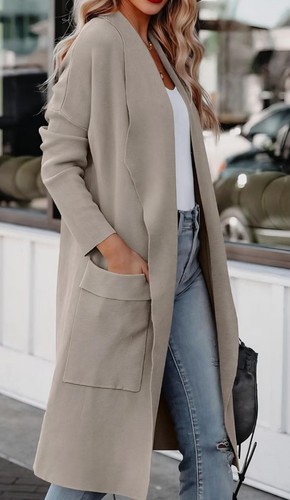 Damen strickmantel xl - ,