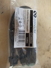 60 cm Grafikkarte-Stromkabel 8-pin-PCIe-Stecker / 8-pin-Stecker schwarz