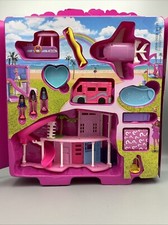 Barbie Mini Traumvilla/Fahrezeuge Spielset/Mini Barbie Welt/ ab 4+ Jahren