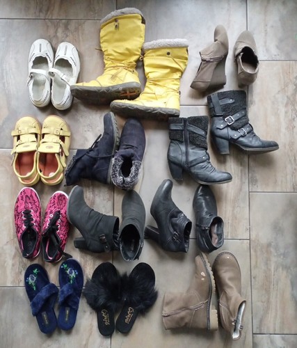 Paar gemischtes schuhpaket - 12,
