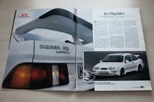 Auto Motor Sport AMS 18/1986 Ford Sierra RS Cosworth mit 204PS im TEST auf 5 Sei