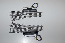 Märklin H0  elektrisches Weichenpaar  2261  K-Gleis  2262  2263  Vollprofil