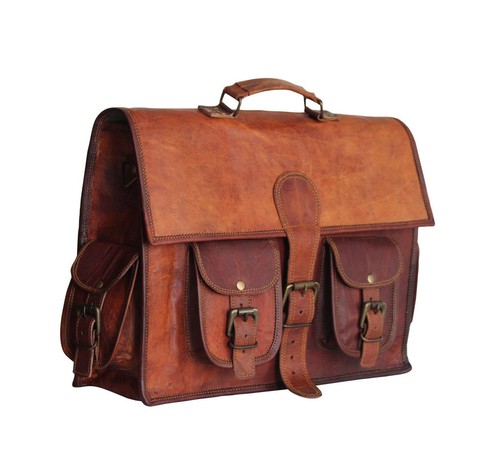 Vintage aktentasche aus leder - vintage-aktentasche,