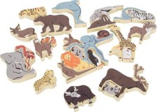 Buchstabenpuzzle Tiere, ABC