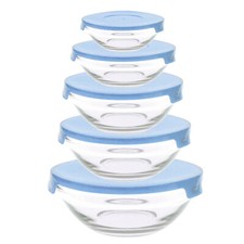 10-tlg. Glasschüssel Set mit