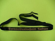 Mützenband Deutsche Marine Fernmeldeabschnitt Nordsee 