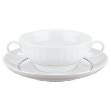 Suppentasse mit Untere Thomas Lanzette Platinrand