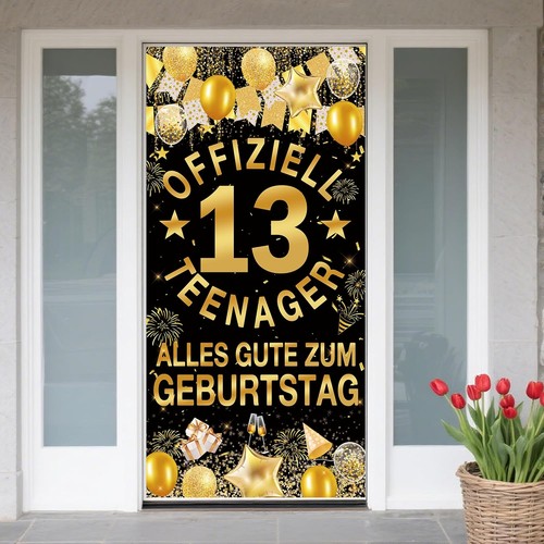 Deko geburtstag banner - 13.,