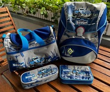 Scout Basic Sunny Big Foot Polizei Schulranzen Set - Kl. 1-4