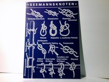 Seemannsknoten. Ansichtskarte / Postkarte farbig, ungel., geschätzt 80 - 90ger J