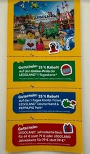 Gutschein Legoland Deutschland / PEPPA PIG Park bis 4 Pers. Jahreskarte Rabatt 