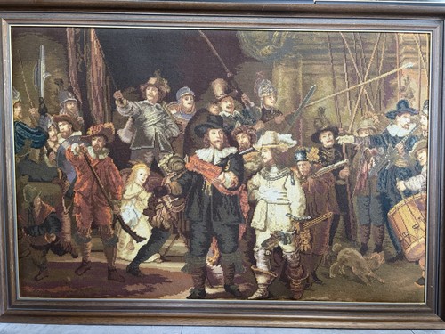 Gobelin stickbild rembrandts - stickbild,
