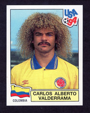 Carlos Valderrama Panini USA