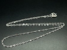 ANKERKETTE AUS 950/- PLATIN DIAMANTIERT SCHMUCKJAGD