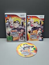 NARUTO SHIPPUDEN CLASH OF NINJA 3 + ANLEITUNG NINTENDO WII PAL OVP KOMPLETT