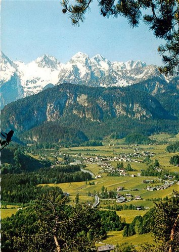 Lofer blick vom steinpass - blick,