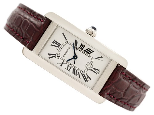 Herrenuhr cartier tank - herrenuhr,