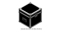 Flight Case 400x400x400 DJ