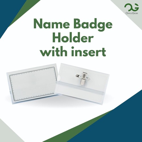 Namensschilder clip pin - namensschilder,